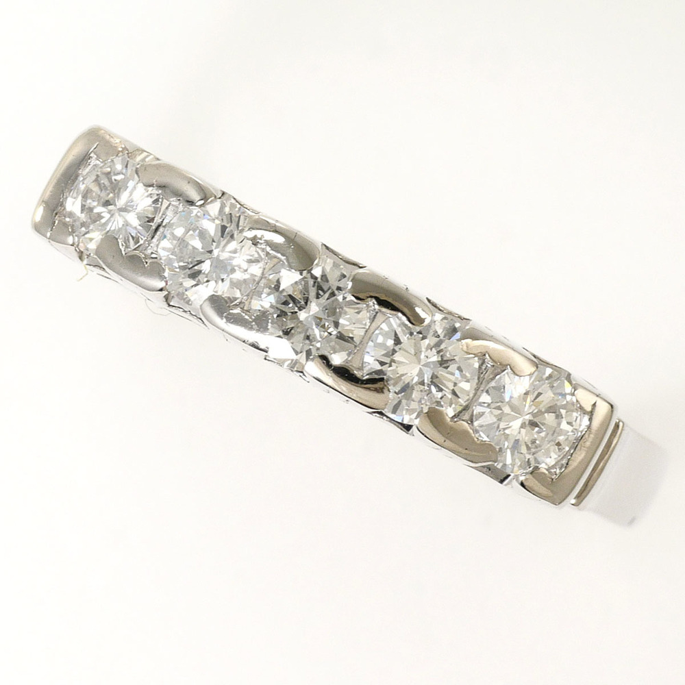 PT900 Platinum Ring, 1 Diamond (0.50ct), with Appraisal Certificate, Total We...